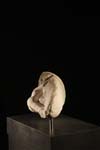061_Am Stein haengend 01_Kreide_Tombrink_Skulptur